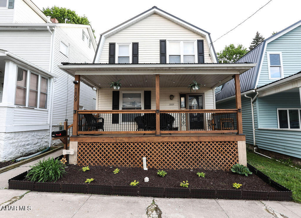 * Motivated * Sellers * Bring * Offers *
Tucked away behind UPMC Altoona, this 3 bedroom, 1 bathroom home is looking for its next owners whether that be a growing family or first time home buyers. This home is close to all of the amenities of town, but tucked away off the beaten path in a welcoming neighborhood. With recent updates including a new metal roof installed in 2024.  This cozy house is move in ready and just waiting for you to call it home. The first floor boasts a foyer (with direct access via the split staircase to the kitchen), living room, dining room, and kitchen with stainless steel appliances. From the kitchen, there is convenient access to the back yard with the perfect patio for entertaining family and friends, privacy fence, and storage shed. The second floor has 3 bedrooms, a full bathroom, and a conveniently located laundry room with recent cosmetic updates including new flooring and storage cabinets. The refinished front porch is the perfect place for your morning coffee and has a gated entry to keep those little ones and animals in for safety. Schedule your showing today to see this wonderful home and make it your own!
