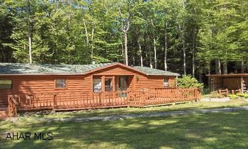 Beautiful log sided doublewide home on approx 1 acre inside Glendale Yearound. Home has new roof, freshly painted inside & out! Private area near fishing pond. Property is being sold "as-is"  Call Janet @ 814-687-4713 or e-mail- janeth21@windstream.net Beautiful log sided doublewide home on approx 1 acre inside Glendale Yearound. Home has new roof, freshly painted inside & out! Private area near fishing pond.Property is being sold "as-is"   Call Janet @ 814-687-4713 or e-mail- janeth21@windstream.net