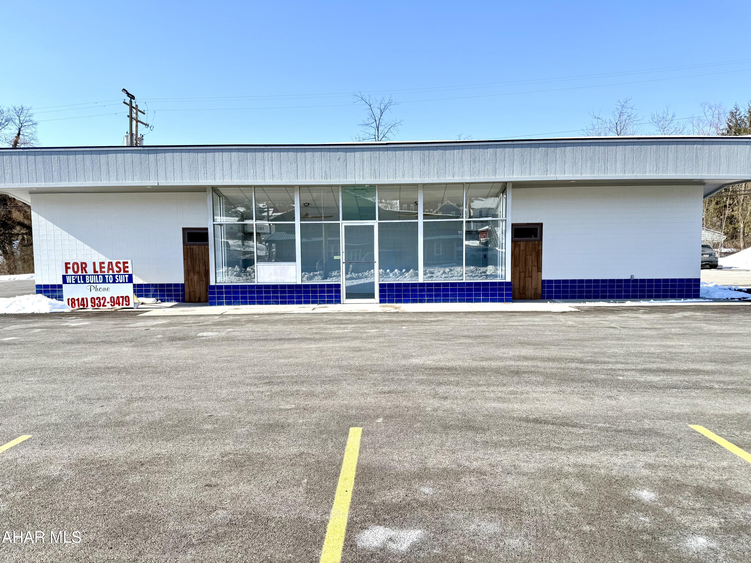 Great opportunity to bring your business vision to life in this versatile 500 sq ft commercial space! Currently set up with food service in mind, the property is already plumbed for a 3-compartment sink and includes a grease trap making it ideal for a coffee shop, sandwich or sub shop, or other small food venture. The flexible layout also works well for professional office or boutique-style retail use.

Large front windows provide exceptional natural light and excellent visibility. Located along a state road with high traffic counts, the property offers easy access for customers with convenient in-and-out entry.

Surrounded by a growing mix of neighboring businesses, the owner has helped cultivate a small business hub that's gaining momentum. Bring your ideas, creativity, and entrepreneurial spirit to be part of the movement in this up-and-coming location.