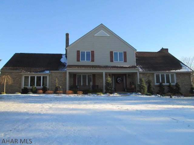 Meticulous 4 BR, 2 1/2 BA in beautiful Scotch Valley area of Hollidaysburg. This 3,000 sq ft beauty sits on level one acre lot. The over sized rooms offer family room with fireplace, large kitchen with cozy nook area and beautiful formal dining room. The sun room features tile flooring and hot tub to enjoy the view. Private rear patio has a tranquil Koi pond. Chair lift to second floor can be included.