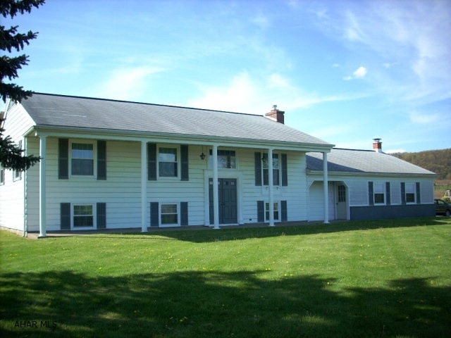 Beautiful spacious bi-level in Warriors Mark, Tyrone Schools. 3 bedroom upstairs and/or 2 bedrooms downstairs. New kitchen, new flooring, new windows. 2 car garage. Woodburner in game room. Incredible view of the mountains. All appliances included. This home is located near Leidig's Farm on Ridge Road.