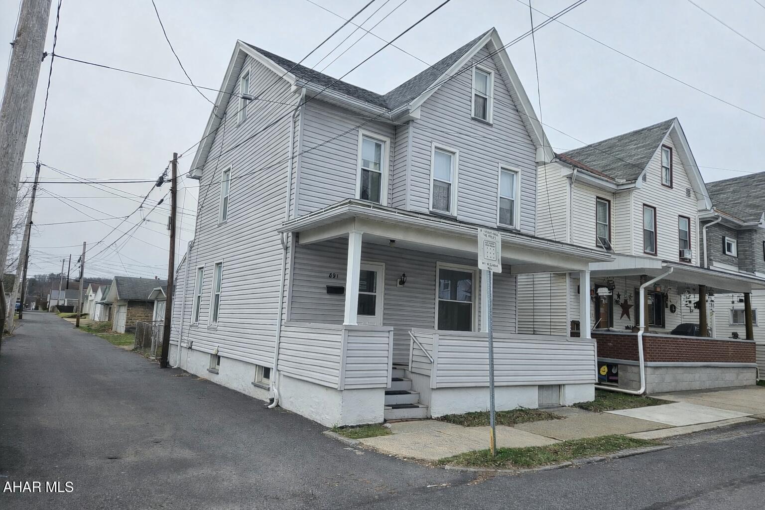 Come check out this well maintained 3 bedroom 1 bath house. This home offers a large eat-in kitchen with built in storage space, dining room and large living room on the first floor. The second floor has 3 bedrooms and 1 bathroom. The heated attic could be a 4th bedroom or large playroom. Outside you will enjoy a fenced in yard with a 1 car detatched garage. This home also offers newer windows, furnace, siding and roof to give the new owners peace of mind as they move in and make this their home.