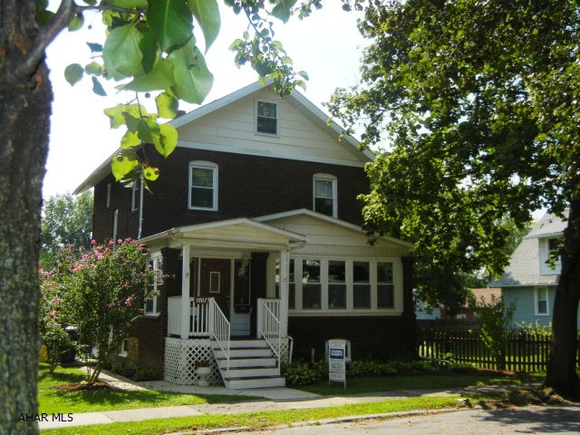 Very well maintained. Thermopane windows, 1st floor office, bath & laundry plus family room to heated above ground pool with decking.  Oversized 24X30 garage, off street parking and a fenced yard. Bonus rooms and storage on 3rd floor, could be bedrooms. Finished rooms in basement too!