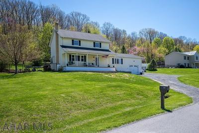 Beautiful Scotch Valley home with spectacular VIEWS! Nestled on a little over an acre that is fenced & has a great deck to sit and watch the kids play.  3 bedrooms with a possible 4th on the first floor, 2.5 baths & first floor laundry. The kitchen has beautiful Quartz counter tops, Stainless Steel appliances & is open to the Dining room. Sunken living room with a fireplace. Master bedroom with bath and his and her's closets.  Basement family room with wood ceilings & a wood burner to keep it cozy. Lots of basement storage. Smart home accessories for heating & entry. New roof in 2018. New septic system in 2019. Don't miss this one...it's not going to last long.