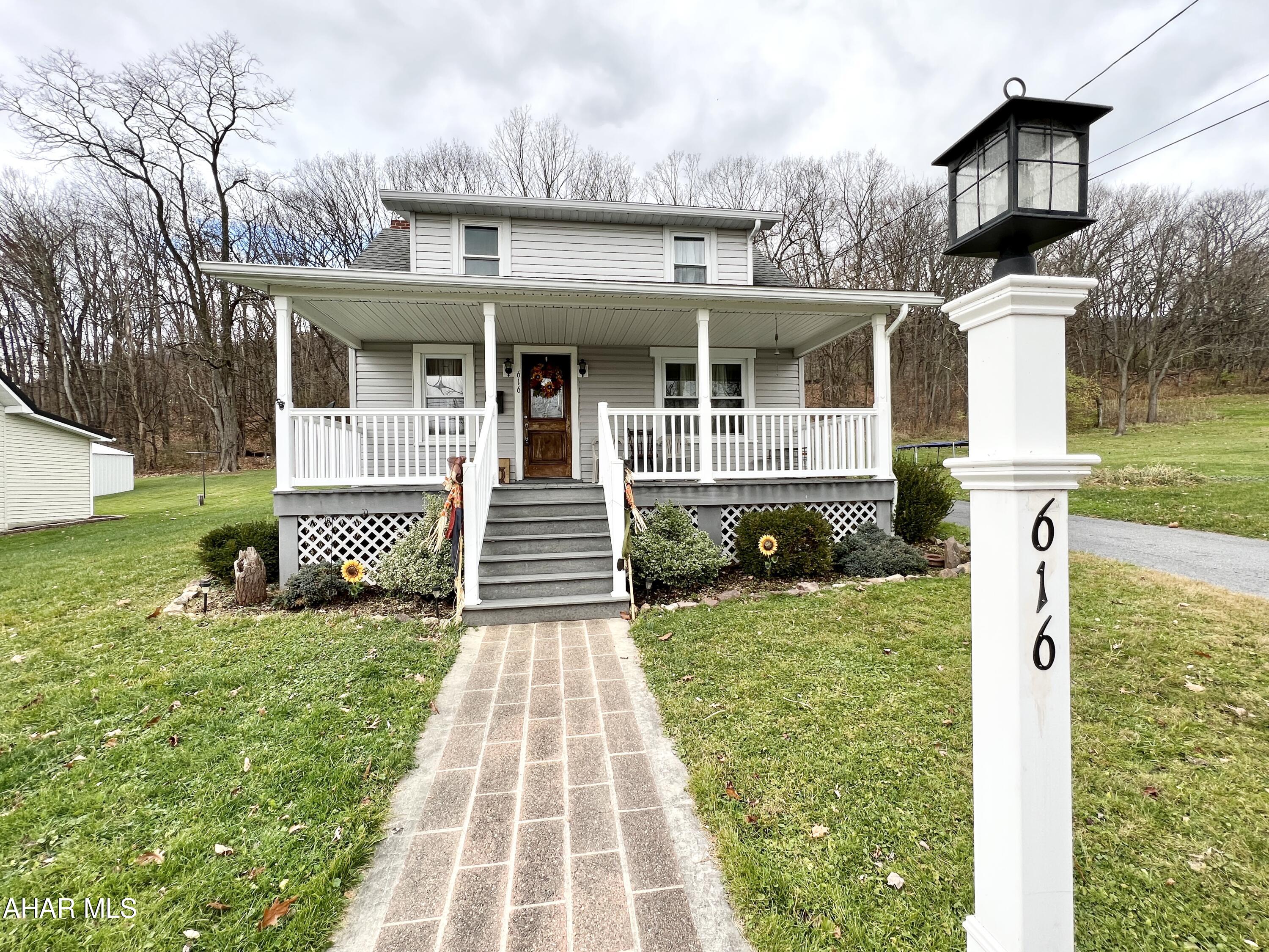 Well maintained 3 bedroom-2 bath home located on the outskirts of town. This home offers a nice floor plan with an eat-in kitchen, dining room, living room, laundry room, and a full bath all on the main floor. The second floor offers three bedrooms and a full bath. Outside, you will find a large covered front porch, rear patio area, and a detached garage. Call the Listing Agent today to schedule a showing!