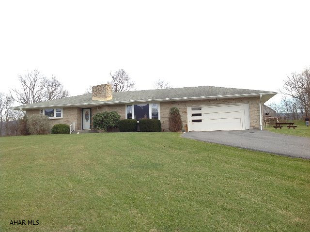 Move in ready!!   Beautiful custom ranch home on 3.51 acres. Original Hardwood flooring, large living room with beautiful views of the mountain, above ground pool, 2 car attached garage with storage and a barn that will accommodate 2 horses and a pasture.  Great location within 15 minutes to Bedford for Cumberland!!  Special Financing Incentives available on this property from SIRVA'S preferred lender. SIRVA'S Mortgage is offering NO UPFRONT FEES and is waiving appraisal and application fee and is offering $1000 ON-TIME CLOSING GUARANTEE--additional security to the buyer and A QUICK VERIFIED PRE-APPROVAL!!!
