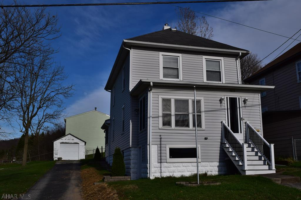 Renovated and ready to move into 3 to 4 bedroom home on a large double lot in Portage Borough. With laundry and a full bath off the bonus room which could be used as a master suite makes this home perfect for one story living. The finished walk up attic could be made into one or two additional bedrooms. Sewer line updated.  Don't wait, this home is ready to go. Call listing agent for a private showing.
