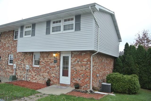 Super Nice three bedroom Townhouse in Maple Hollow.  This unit is NOT part of the association nor do any of the fees apply.  This unit has had many updates such as bathroom, flooring, lighting, paint, windows and more.   This home also has central air conditions and gas forced air.   There are some electric baseboard units still active as a supplemental heat source.  Your Living room, rec room, and kitchen are very large rooms.  2 large bedrooms and one smaller one.   This is an end unit so it comes with a double lot.  It is priced to sell!
