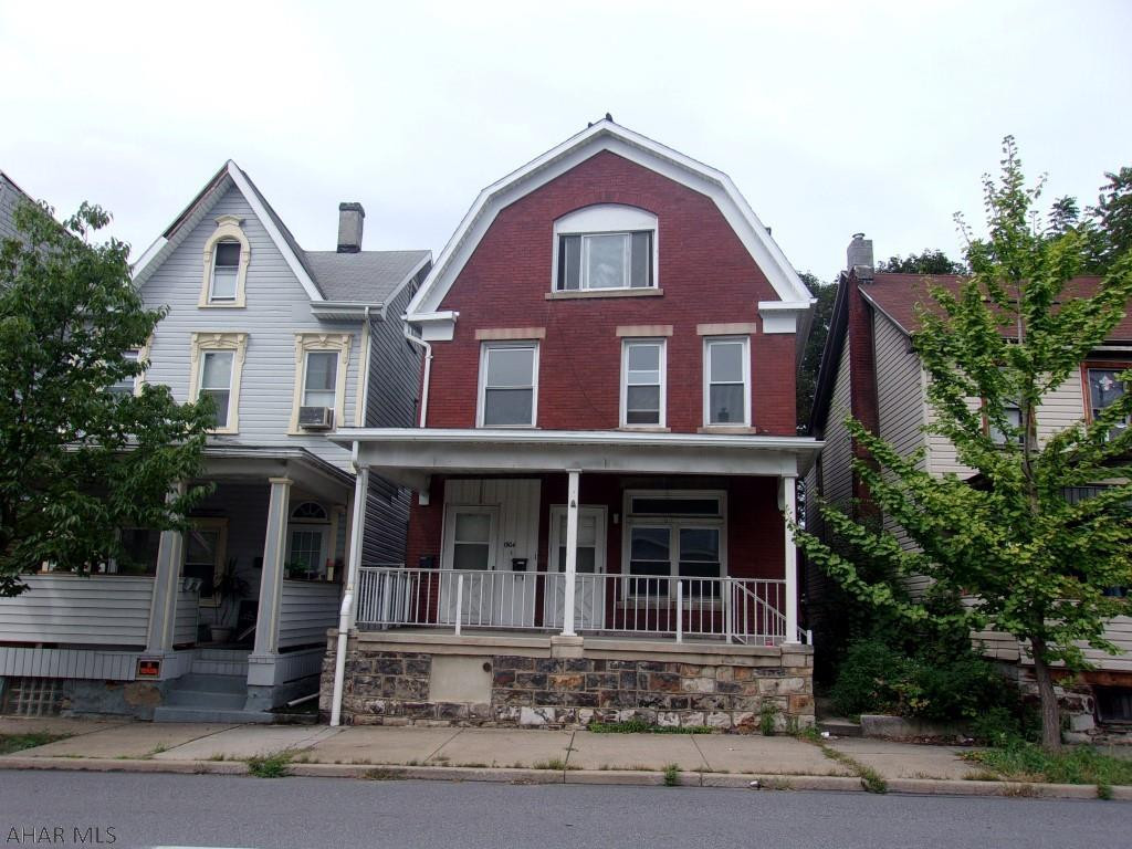 A good cleaning with some elbow grease & fresh interior paint make this attractive investment property with all separate utilities!  2 unit property with a fenced yard & off-street parking.  The 2nd unit includes MASSIVE third floor bedroom.  Property has been completely rehabbed by the Altoona Housing Authority within the last 25 years to include furnace, roof, windows, plumbing, and wiring.  Property is being sold As Is and appliances are being sold as is, where is.  Buyer will be responsible for paying full 2% transfer tax