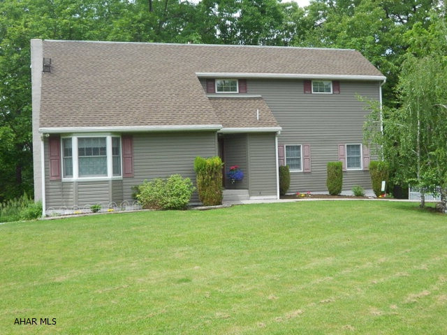 Pool, privacy and peaceful are three words that will entice any buyer. 11.4 acres, part wooded, part open, with inground 24' round pool and fenced in area and a pool side gazebo. Both a one car integral garage and a 2 car detached garage. Property has a variety of uses. Hunting, potential for horses, easy access to Rt 30, vinyl siding, newer roof, 3 bedroom and 1.5 baths. Large rear covered deck. Relax and enjoy.