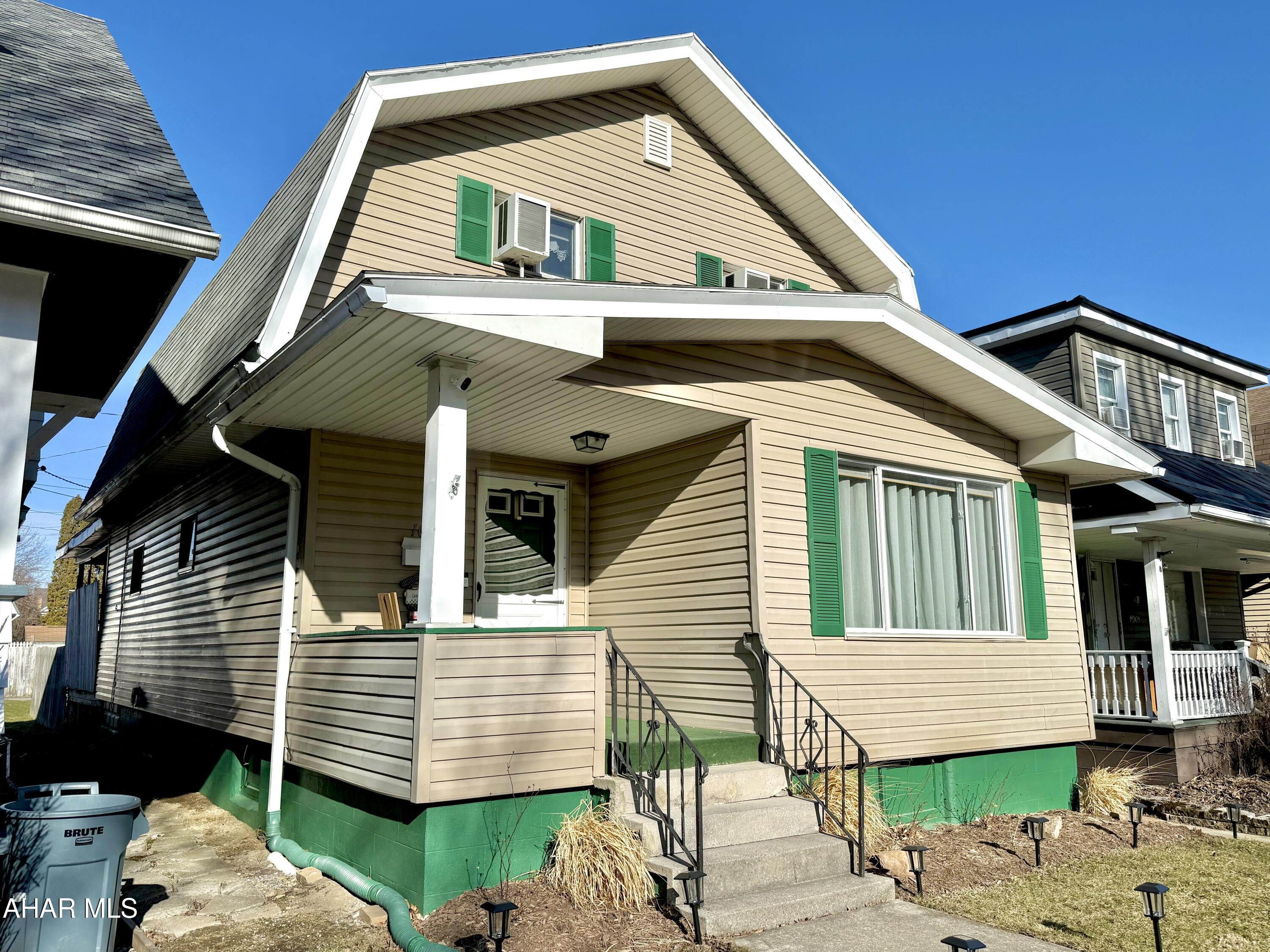Charming and completely updated 3 bedroom, 1 bath home in a fantastic location! This move-in ready gem beautifully blends modern updates with gorgeous original woodwork that adds warmth and character throughout. Enjoy summer evenings on the covered deck overlooking the fully fenced backyard with privacy fencing - perfect for entertaining, pets, or relaxing after a long day. The detached garage adds extra convenience and storage. Sellers are very motivated and already under contract on their next home!! Don't miss your opportunity to own in this desirable neighborhood close to PSU Altoona and many additional, easily accessible amenities such as restaurants and grocery stores!