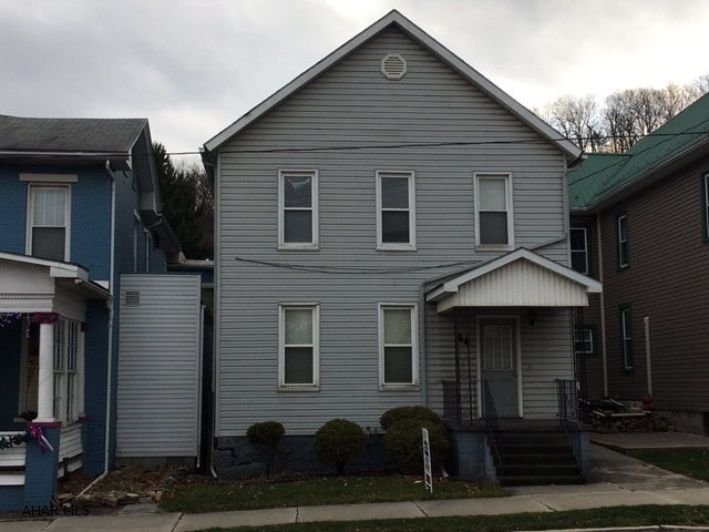 Well maintained attractive multi-unit in convenient downtown location. Could be easily converted back into single family dwelling, or could be an instant income producer. Currently the property has two, one bedroom units with large bathrooms, eat-in kitchens, living area, and storage. Both units come equipped with laundry rooms including washer/dryers. Kitchen appliances will remain in both units. Upper unit includes one car garage and large attic storage space. Ample parking and street access. Inquire for further details about lease agreements.