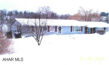 1 STORY RANCH, WELL MAINTAINED, LARGE LOT, FINISHED BASEMENT Property is on the edge of town (Carrolltown).  Features small fish pond, porch, deck, large lot, lawn shed, 5 zone heat & finished basement.