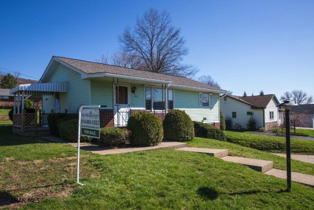 This raised ranch has fresh new paint, brand new carpet with hardwood underneath, nearly a quarter acre, updated electric, all appliances, central air, and it is all within two minutes to I99. You cannot beat the value of this property and you must see it to appreciate it.  This home has been well maintained and is move in ready, just bring your furniture!  The spacious living room with a large bay window, and a closet, opens into the kitchen.  Right down the hall are the bedrooms and the bath.  Single floor living with the option of using the finished basement for anything that you can imagine! Contact listing agent for your private showing today!