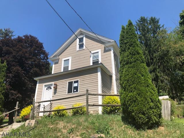 3 Bedroom 2 bath home in need of TLC being offered for sale in Plumville PA. This home is located on a large lot .29 acres and features a large deck and two sheds.