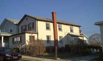 2 Story, off-street parking Newly carpeted, nice and neat, w/off street parking.   Large rear deck, eat-in kitchen, beamed ceilings in the dining room....