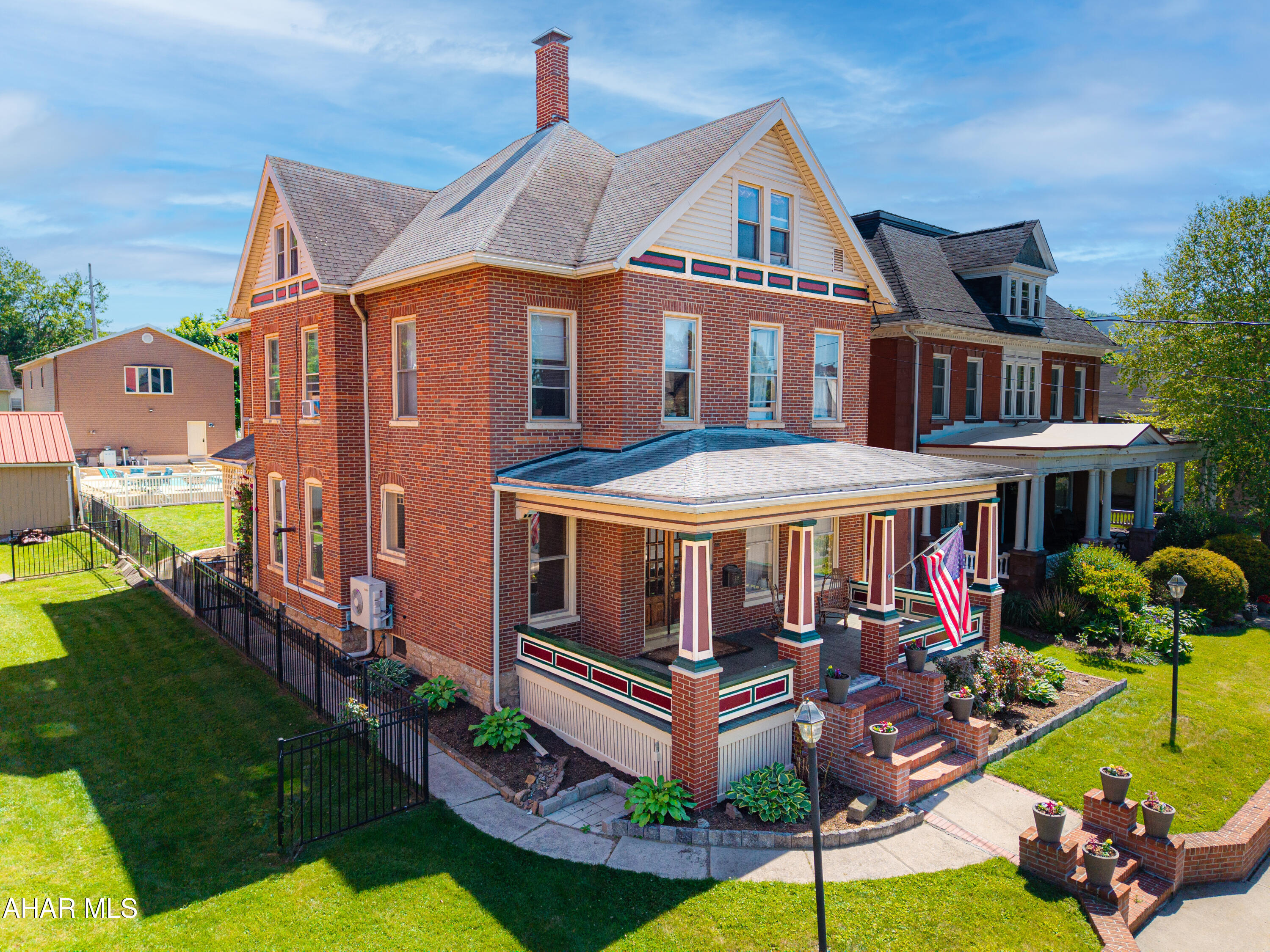 A 5-bedroom brick home in downtown Bedford with an in-ground pool and a huge detached garage? That's not something you see every day.

Welcome to 238 East Penn Street, a standout brick home in the heart of historic downtown Bedford. Offering 5 bedrooms, 2.5 baths, this spacious home blends classic character with everyday comfort. Built in 1900, the home offers generous room sizes, timeless curb appeal, and so much more.

The property sits on a .22-acre lot and offers rare in-town amenities, including a beautiful in-ground pool and a large detached 2-car garage with additional space above for storage, hobbies, or future possibilities. The public record notes a 30x50 detached garage and a 20x40 pool, making this property a true find in downtown Bedford.

Enjoy being just moments from local shops, restaurants, historic Bedford's downtown attractions, and the Omni Bedford Springs Resort. With its location, size, outdoor space, and garage setup, this home offers the kind of convenience and charm that is hard to duplicate.