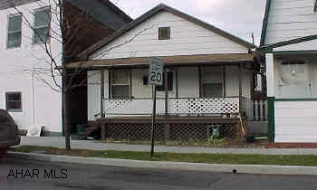 ONE STORY BUNGALOW IN THE BOROUGH OF HOLLIDAYSBURG. (SOLD AS IS)