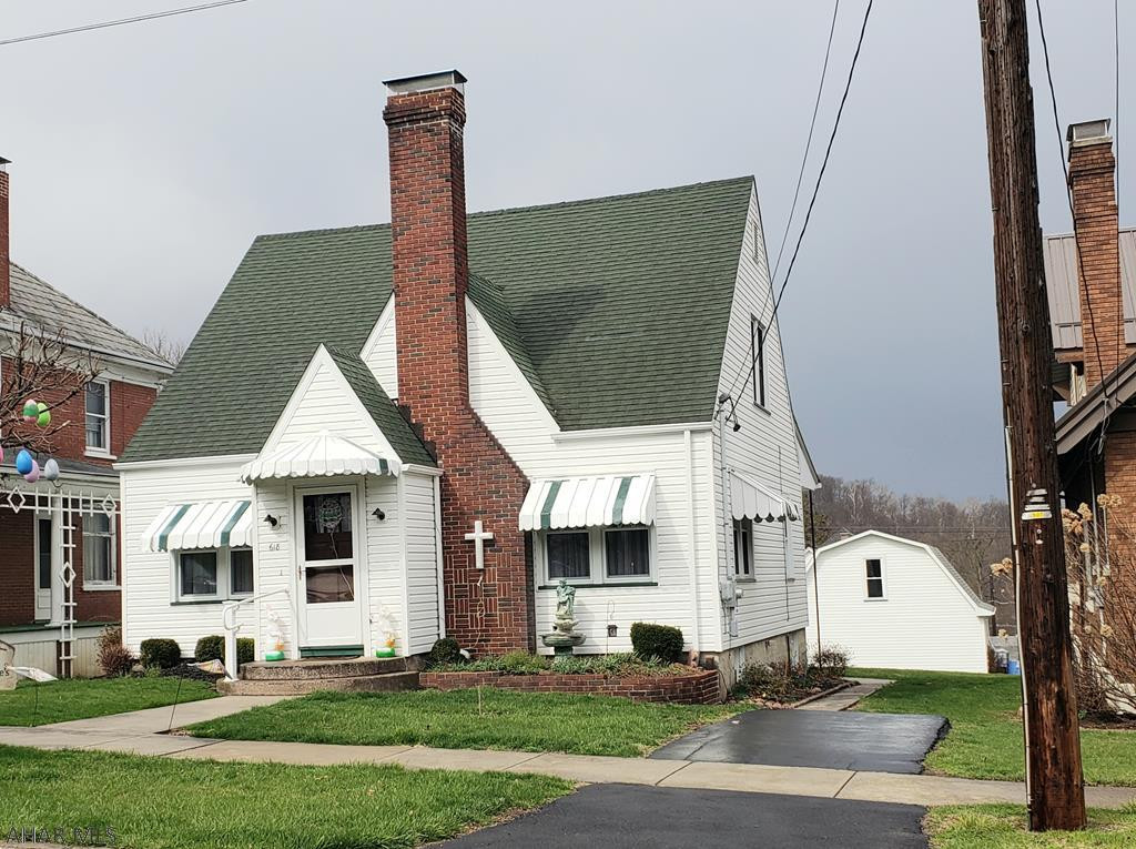 Nice 3-bedroom 1.5-bath vinyl-sided home with upgraded windows, corian counters in Kitchen, formal Dining Room, LivingRoomw/fireplace, 2-car 2-story garage & blacktop driveway. Possession after July 15, 2022.  J-581