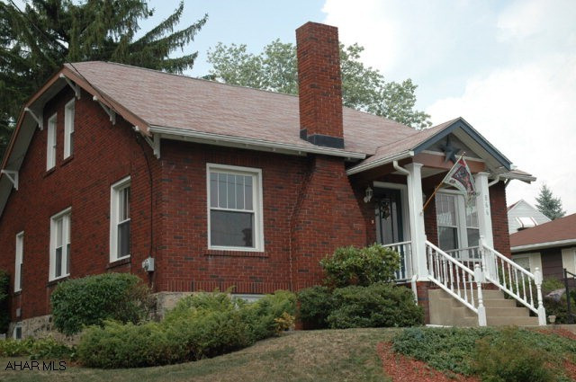 Cute All Brick Cape Cod with classic architectural details.  This roomy 4 Bedroom home has hardwood floors, granite counter in Kitchen with ceramic flooring in Kitchen & Bathroom.  Stainless Steel Appliances, wood burning fireplace, half Bath in Basement, newer roof, furnace, windwos & central air.  See pictures & call for your showing.  Do not let cat out - friendly.