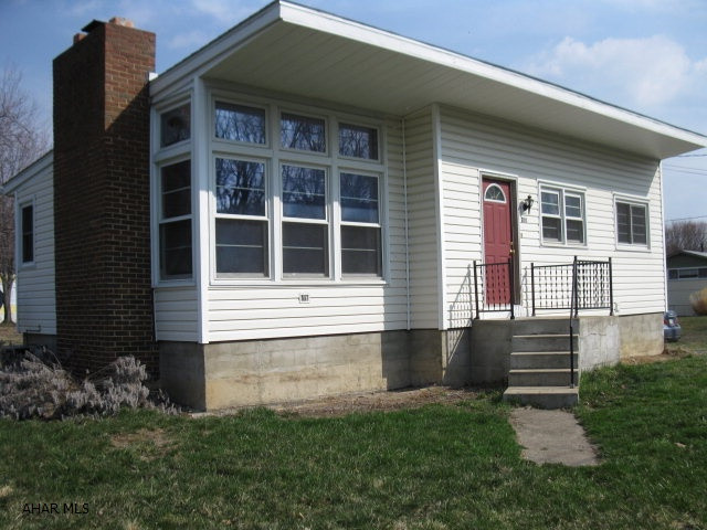 Very cute rancher with some updates!  Newer kitchen, bath, furnace. Fireplace and central air.  Large .4 ac level lot.  Basement can be finished.  Some TLC needed.  Being sold As Is.
