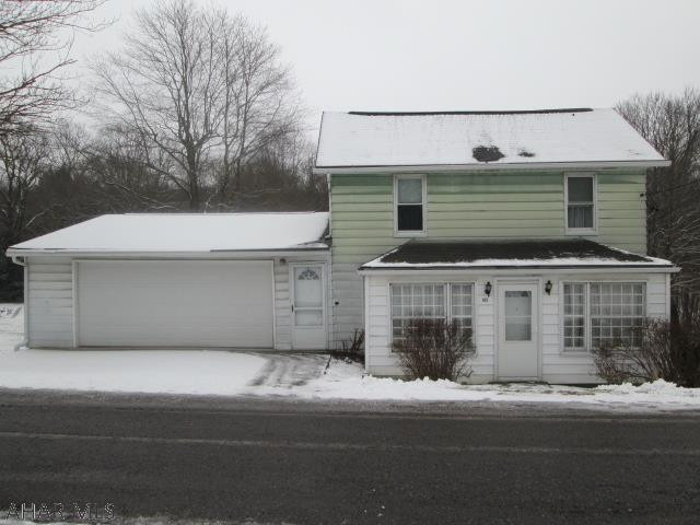 Perfect home for a first time buyer! Eat-in kitchen has knotty pine cabinets. Spacious living room. Convenient first floor laundry. Large 2 car garage and private back yard. New furnace in 2014. Here is an opportunity to own a great home at an affordable price!