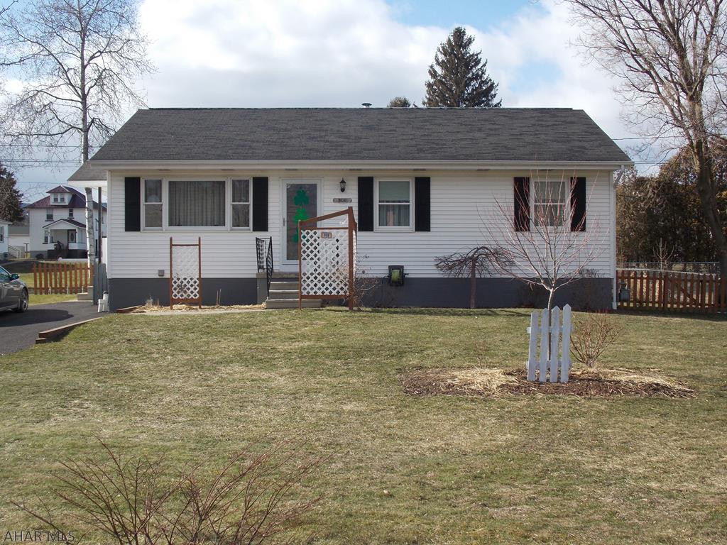Hurry & schedule this adorable home in Bellwood!  Move in ready, this home has so much to offer.  Seller has made many improvements including Central Air and a finished basement. The new basement FR has a barn door and tongue and groove wood ceiling. There is also a bonus room that could be an office, exercise room or play room. The workshop will be a dream for any handyman. Both the laundry room and storage room room have plenty of storage space.  Outside is new landscaping, a new deck a fire pit and a new driveway. Maintenance free exterior with vinyl siding,new windows and new doors mean no exterior panting. Complete list of improvements attached to Seller Dis. If you want a move in ready ranch home in Bellwood this is the home for you!