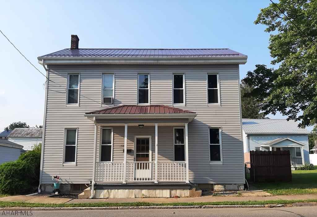 Martinsburg 2 Story Vinyl Sided Home ...This home features 3 bedrooms, 2nd flr laundry, eat in kitchen, dining room, living room, plenty of storage...also flat fenced in yard, patio, shed and off street parking ...Call today to set up a showing ...Listed for $135,000