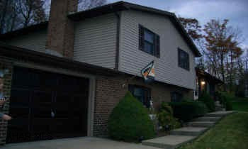 A rare find! Spacious bi-level in desirable Bel Aire Estates on quiet cul de sac. Skylight, central H/AC, cherry kithcen, 3 bedrooms, 2 baths, LR, DR on main level and family room (FP), 4th bedroom or office and 3rd full bath on lower level. Deck overlooks nicely landscaped, private, wooded lot.