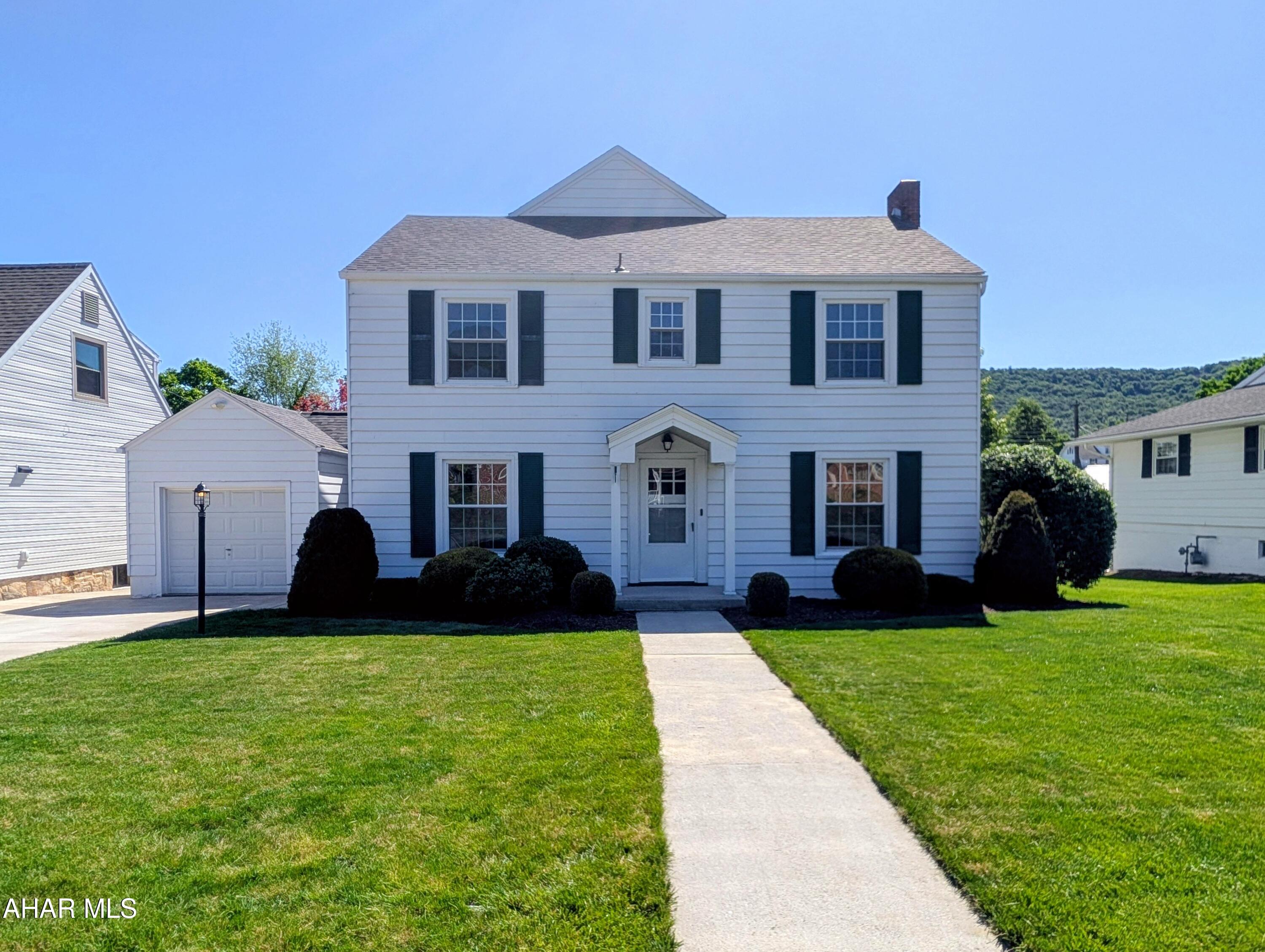 Situated in downtown Bedford is this lovely 5 bedroom home.  The home offers a living room, great room, primary suite with a separate sitting area, and  extra bonus rooms on the first and second floors.  A stone fireplace, original glass French doors, and hardwood floors bring charm to the living room.   Hardwood floors are present in the dining room, hallway, foyer, stairway and several bedrooms.  It is move-in ready with freshly painted rooms and a new roof.   Complete with a sound proof office previously used as a radio/podcast room. Walking distance to shopping, downtown events, the walking trail and more.   Click on the interactive floor plan for more information.https://visithome.ai/3rE7pdhqurvGToD5KJK4V9?mu=ft