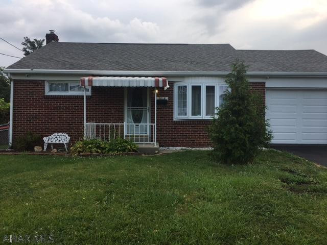 Sweet brick rancher in Pleasant Valley.  Two bedrooms, newly remodeled bathroom, eat-in kitchen.  HW floors throughout.  Spacious sunroom at rear of house with laminate floor - leading to a deck.  Level yard.  Basement has a new 3/4 bath and has been waterproofed with interior French drain and sump pump.  Property was insulated in last few years.  New FHA furnace in 2017.  Make your appointment now!    Contract in place to regrade SE property line and replace fencing on that line. See contract in Documents under Other.