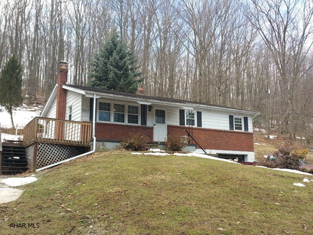3 bedroom rancher on 1.20 acres in Bald Eagle. Deck. 1 car built-in garage and 2 car detached garage.
