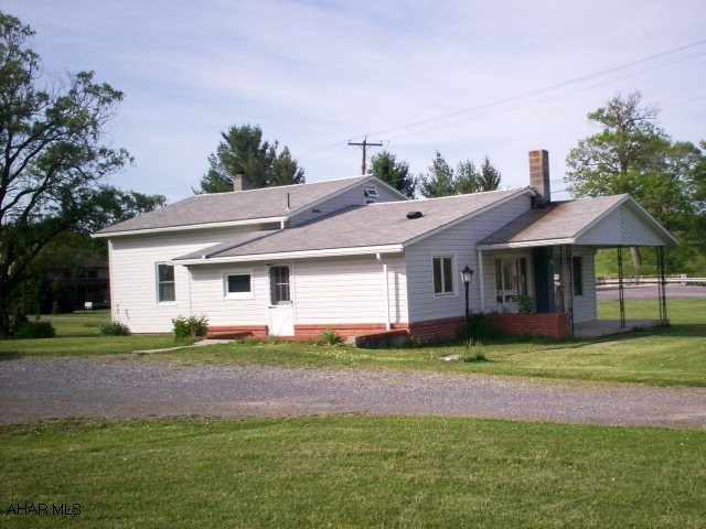 THIS HOUSE WILL NOT LAST LONG!!!! Well maintained 3 bedroom, vinyl sided home on 3.02 acres. Lots of build-ins throughout. Main floor laundry area. Basement equipped for woodstove. Newer Anderson windows. Great home for the growing family with a huge level yard. Very large 3 bay garage with furnace(garage door openers included).