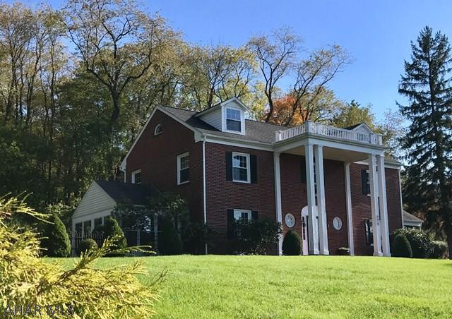Gorgeous Meadowbrook setting with great curb appeal. Recently renovated stately brick colonial in fantastic location. Present owners have spared no expense in this expansive renovation. Updates: new kitchen, new bathroom, new Argon high efficiency windows, new heat pump and central air, new impressive over sized garage, electrical outlets throughout, new sun-room/family room, new hot water heater, new furnace, and professional landscaping. Energy efficiency was key to the overall renovation. Impressive central foyer leads to formal living room and dining rooms as well as library and striking staircase. Natural light floods the home through many large windows. French doors in family room open onto a delightful fenced backyard. One has to see the incredible garage to truly appreciate it.