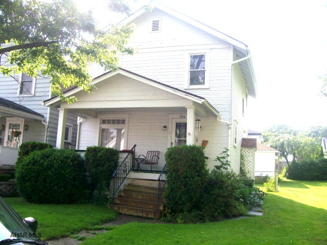 Large level lot. Yard is partly fenced in.