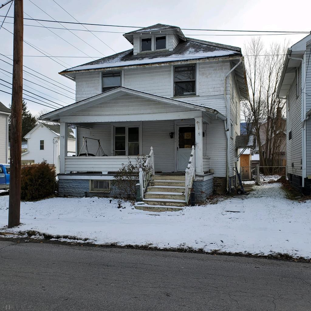 Unpolished diamond!  Bellwood Borough three bedroom, one bath home!  Needs work, but built your castle from sweat equity!