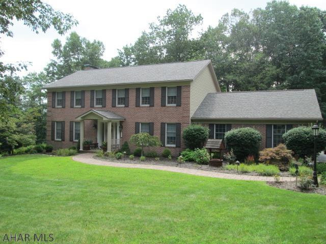 Hollidaysburg, Stonehedge.  This well constructed 2 1/2 story home has been updated and maintained throughout!  The exterior has new vinyl siding, new roof and an over the top rear patio area.  The interior has 2 newer HVAC systems, updated kitchen and heated sun room.  Well maintained and in great area!