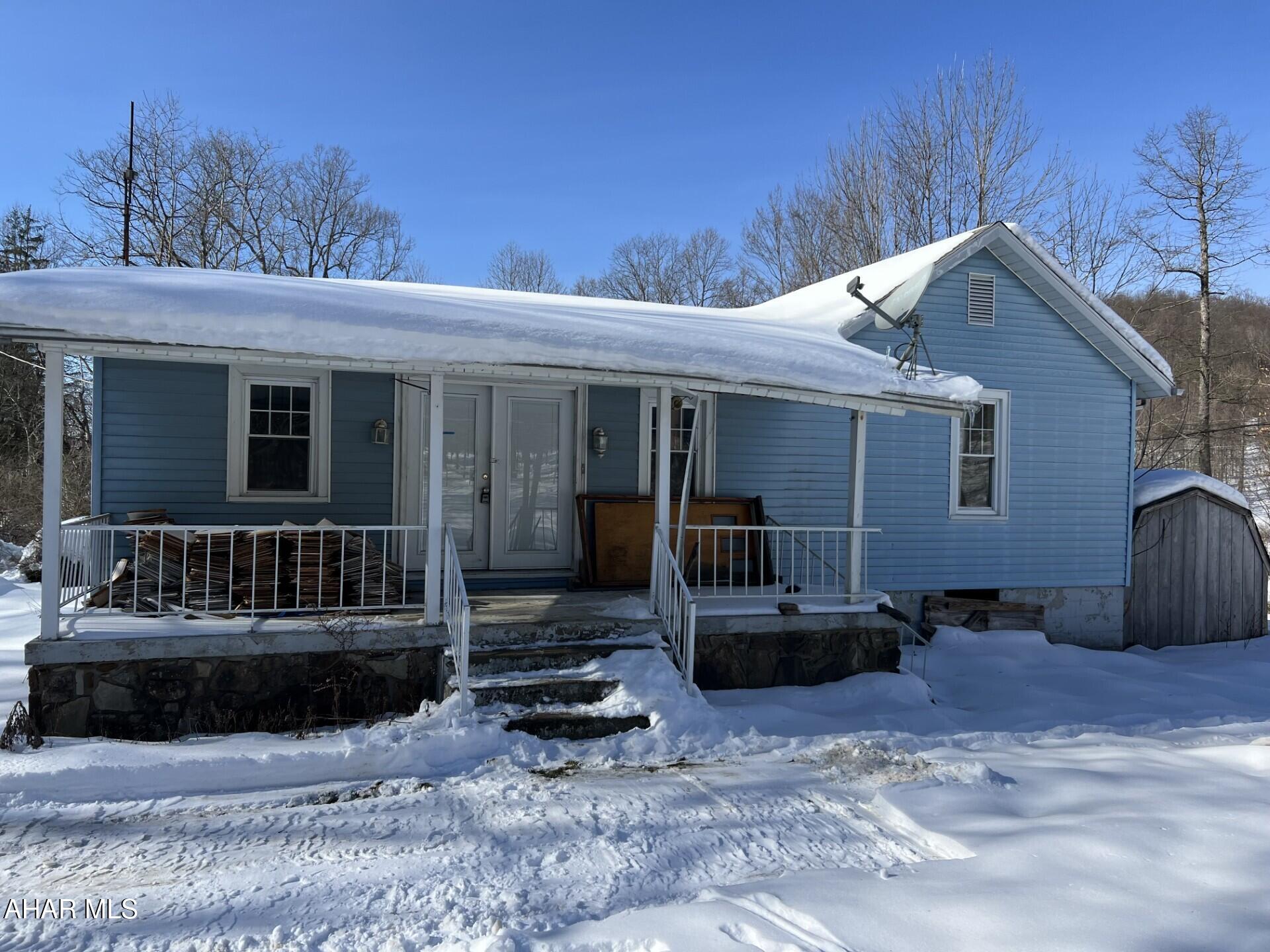 Great Investment Opportunity.  Just a few miles from Ohiopyle.  This one does need renovations and TLC but the possibilities are there for ''home sweet home'' or an Air BNB near the coveted Ohiopyle area.  Two BR, one bath.