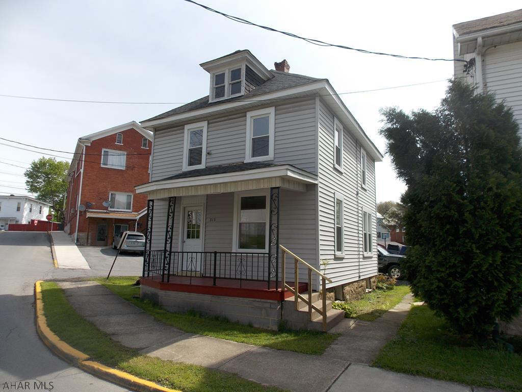 Charming home in Roaring Spring! Beautiful eat-in kitchen! New cabinets, new countertops, new stainless steel appliances and a beautiful butcher block island. Spacious living room has new carpet. Remodeled full bath and 2nd floor laundry. New windows, new drywall, and new interior paint. Off street parking and maintenance free vinyl siding. You will love the amazing craftsmanship in this tastefully remodeled home!