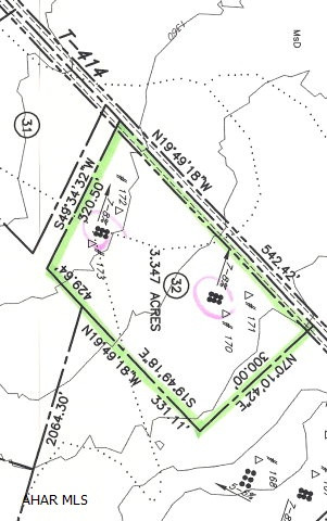 Lot # 32, Wooded, Perc tested, deed restrictions apply. Buyer to drill well.  Township road frontage. Electric and cable along twp road. One of the owners is a licensed real estate broker in Pennsylvania.