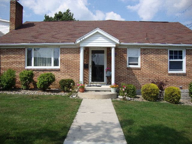 Well maintained 4 bedroom brick home, with 1 car garage and off street parking. 1st floor laundry and master bedroom. Fireplace in living room, lots of attic storage.