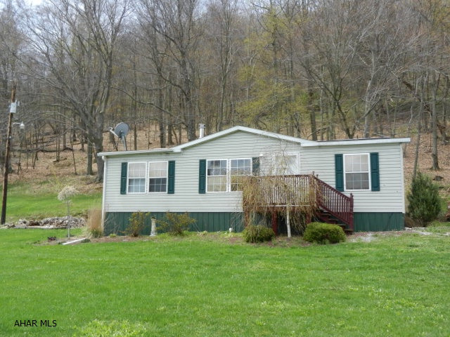 within 5 miles to Blue Knob ski resort and state park. Could be used as a 4 season vacation home, easy to maintain and a very private setting.