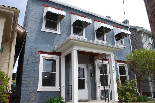 Very charming brick home in Hollidaysburg! This 2 bd 1 ba homes offers newer furnace, windows, flooring, fresh paint and oversize garage.  Flat level yard with cover patio close to park!