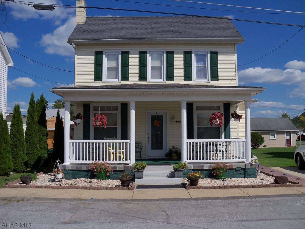 Don't miss the opportunity to view this well kept, 3 br 1 bath home in a quiet location on a nice level lot in the Hollidaysburg Area School District! This home offers a nice eat in kitchen and bonus room.  Enjoy entertaining outdoors on the large front porch or back patio!