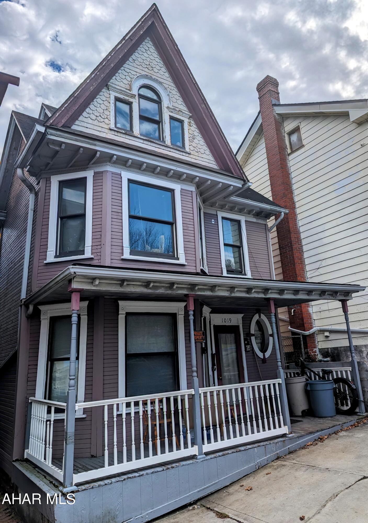 Great investment property in Altoona. 2 units - both updated. 1st floor is 2 bedroom & 1 bath. 2nd floor, 3 bedroom & 1.5 bath. Off street parking in the rear of the property. Utilities included with rent. Tenants are on a month to month lease.