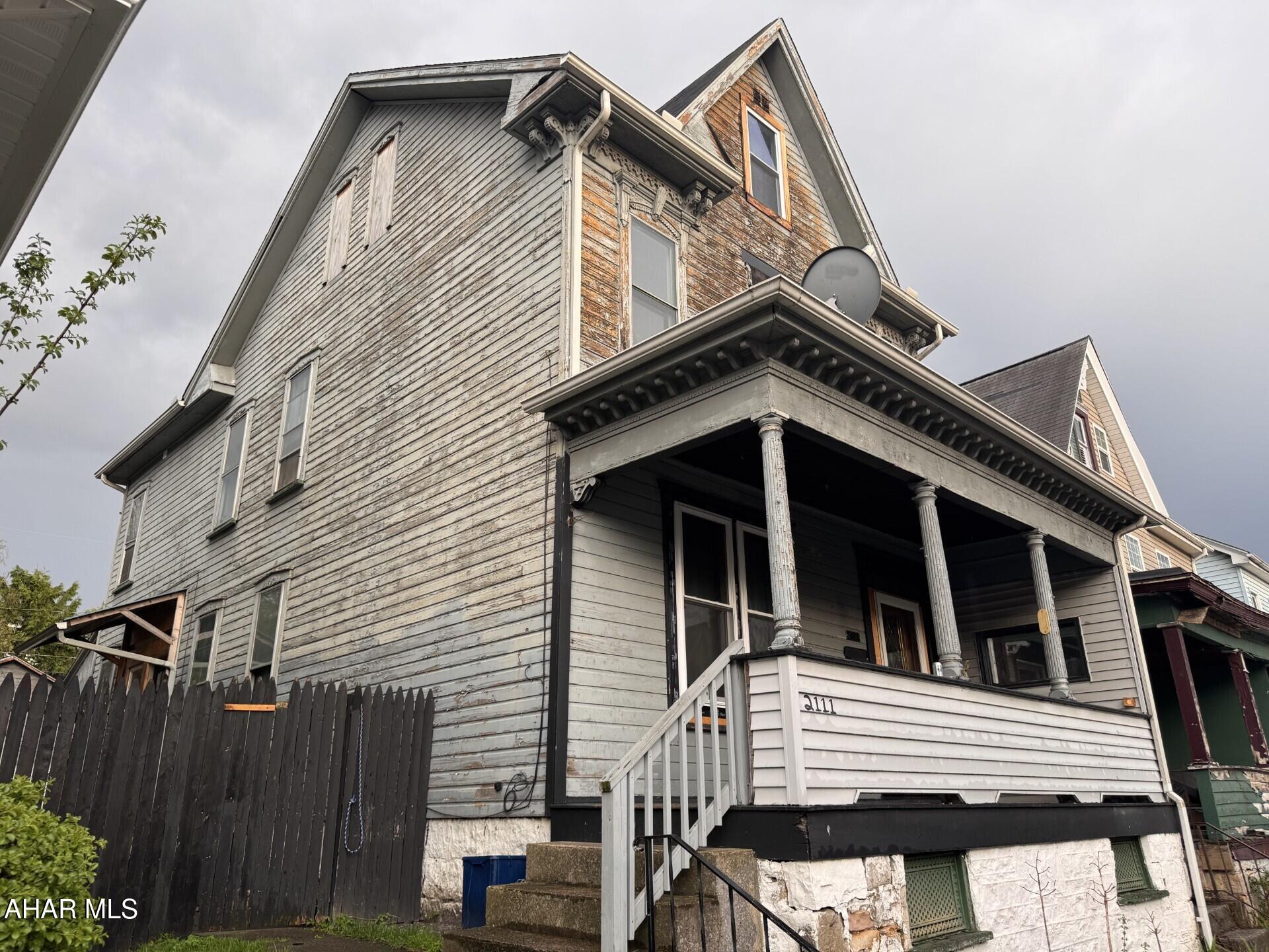 Great investment opportunity or starter home.  2-story home has 3 bedrooms and a full bath. Main level features a large living room, dining room, eat in kitchen & laundry. 3 bedrooms on second floor.  Walk up attic makes a nice bonus room or storage.