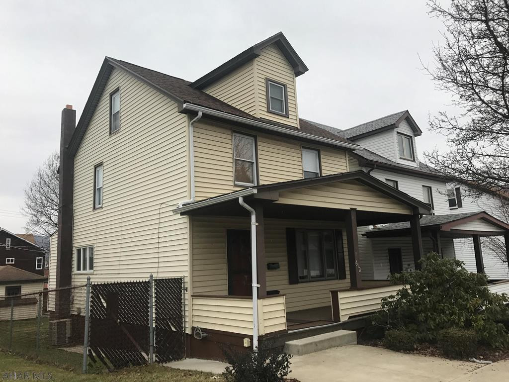 Located a block from Juniata Elementary, this 3 bedroom, 1 bath home is ready for you! Some of the features include a fenced in yard, central air, hardwood floors, 1 car garage. Floors are 2 years old, new roof on mudroom/new window, new attic window, new sidewalk - 3 years old front and side of house. washer and dryer are 1 year old.