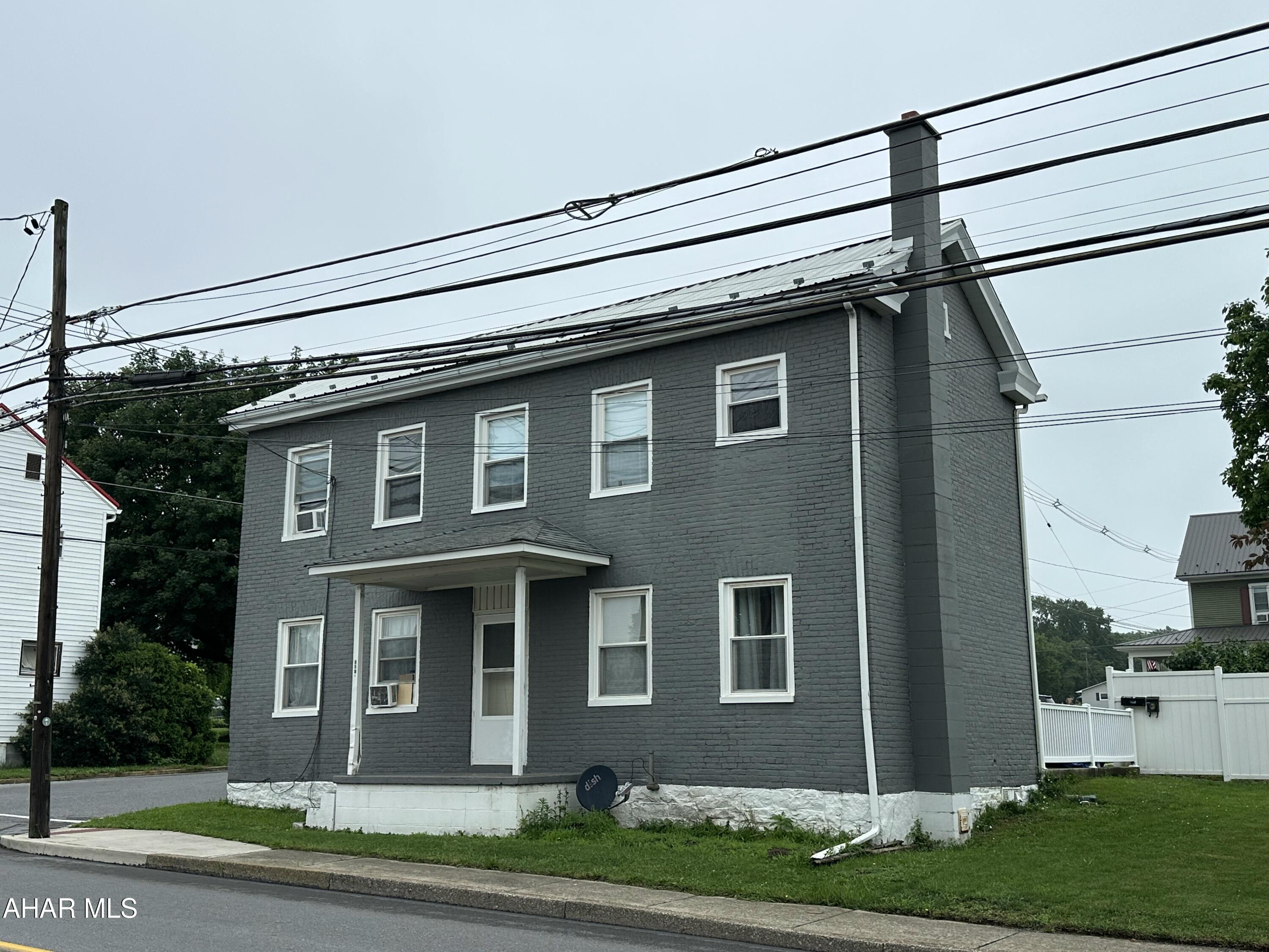 Brick duplex in Martinsburg with long term tenants, corner lot, off street parking, owner pays water, sewer and trash, tenants pay electric, main floor unit has a living room, kitchen and one bedroom, the 2nd floor unit has a living room, kitchen, and 2 bedrooms, minimum 24 hour notice required for all showings