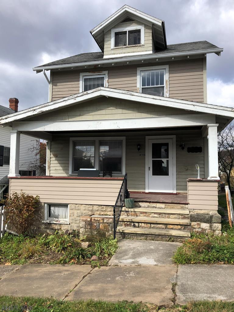 Priced below assessed value so you can put your personal touches on this home.  This three bedroom home with large rooms sits on a nicely sized lot.  Relax on the covered porch or enjoy the privacy of the backyard.  A solid home or  rental property; the possibilities are endless.