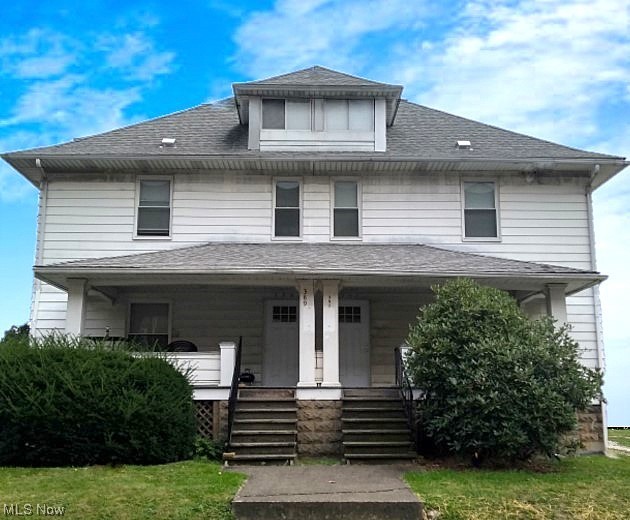 A great opportunity to own an University of Akron rental!  This apartment has been entirely remodeled, has a spacious floor plan and is located just behind the University Edge apartment complex. This is a two 3 bedroom apartments that make up one huge house in the best location you can possibly find at the University of Akron. With three large bedrooms, a brand new kitchen with stainless steel appliances and breakfast bar, and an enormous bonus room on the third floor, you won’t be disappointed with this home. It is 100% remodeled to include modern updates while still keeping the original charm of tall ceilings, beautiful wood work and original doors! unit 1 $1455, tenant pays all utilities. unit 2 $1380, tenant pays all utilities. Leased through 07-31-24. Gross Revenue $34,533 Total Expense $4288 NOI $30,245